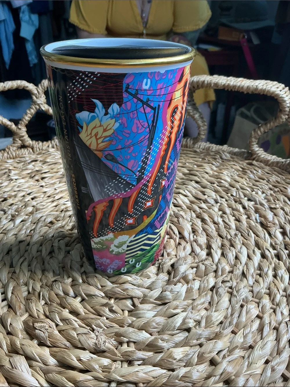 Decorative White Tiger Art Cup - Home Art Decor